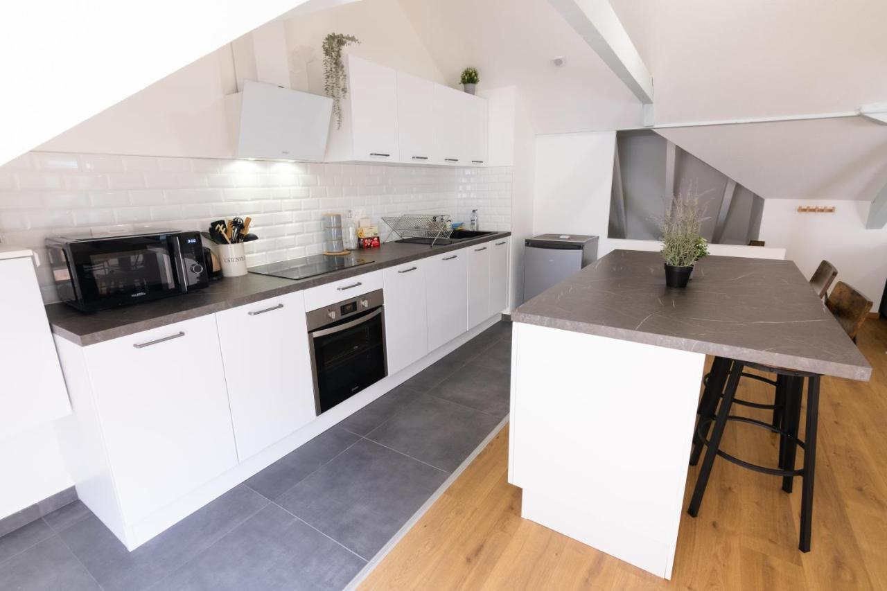 Appartement Atypique Proche Gare/ Dans L'Hyper-Centre Spacieux Pour 6P Au Coeur De Mulhouse Exterior foto