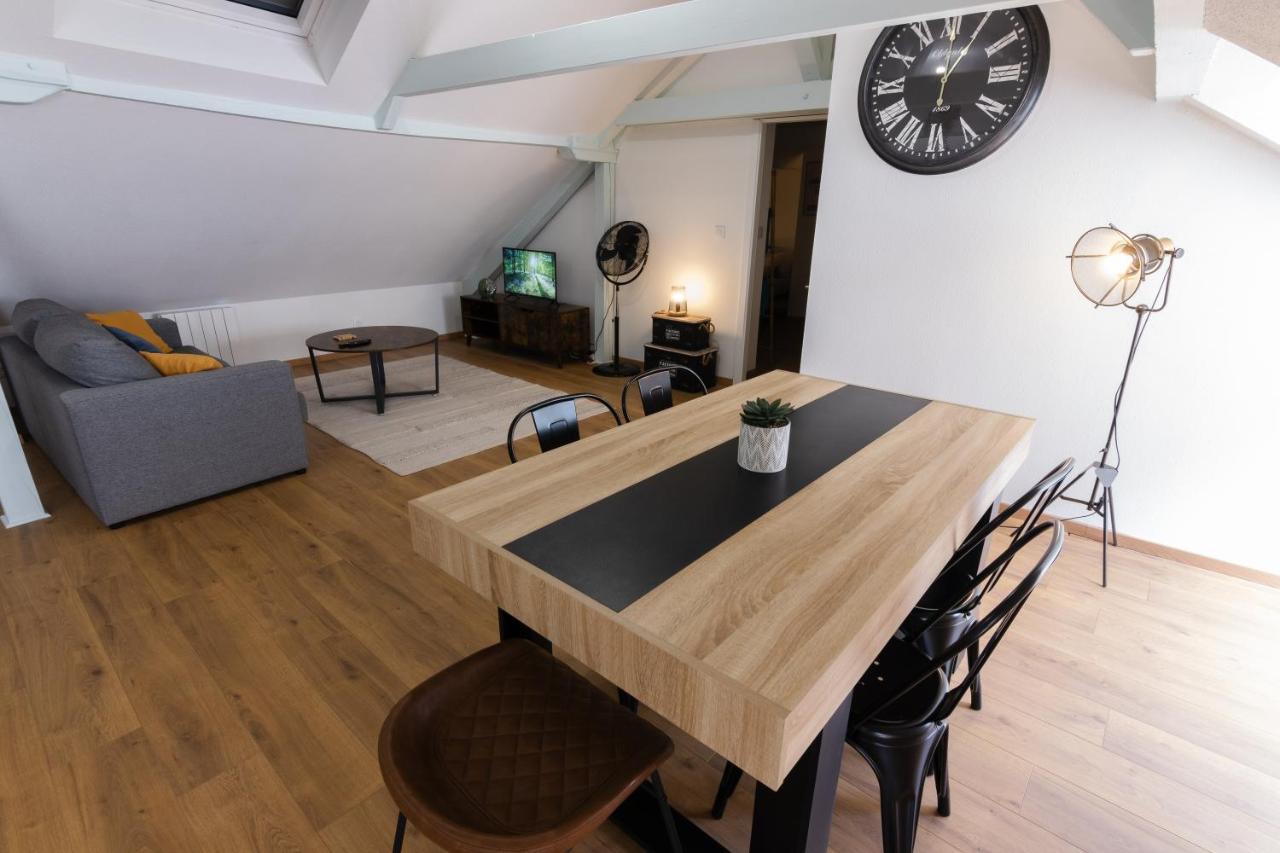 Appartement Atypique Proche Gare/ Dans L'Hyper-Centre Spacieux Pour 6P Au Coeur De Mulhouse Exterior foto