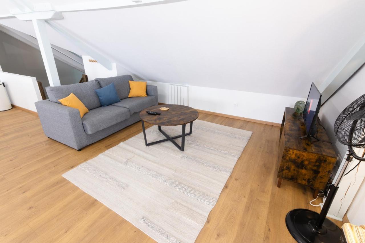 Appartement Atypique Proche Gare/ Dans L'Hyper-Centre Spacieux Pour 6P Au Coeur De Mulhouse Exterior foto